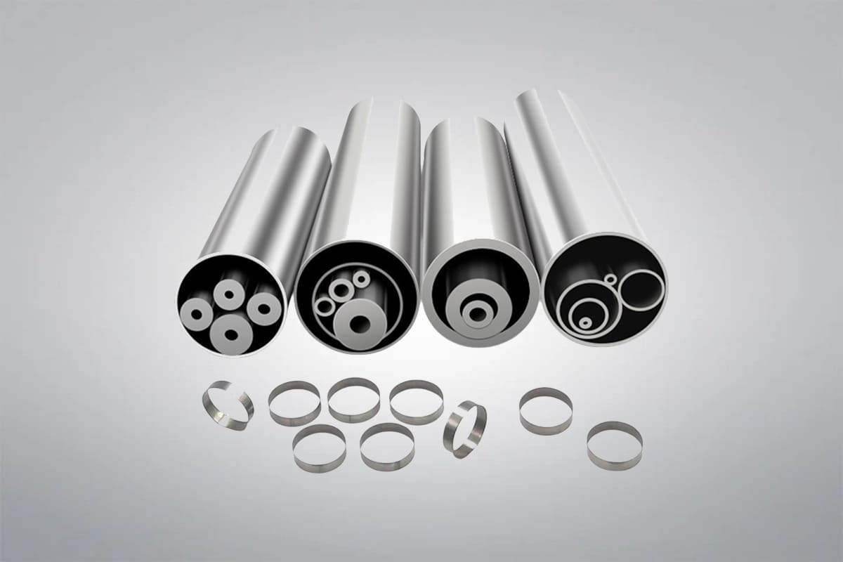 Tube en platine