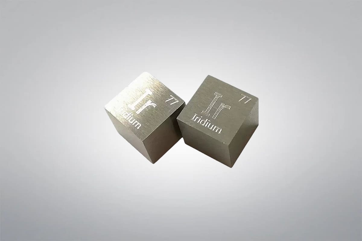 Cube d'iridium