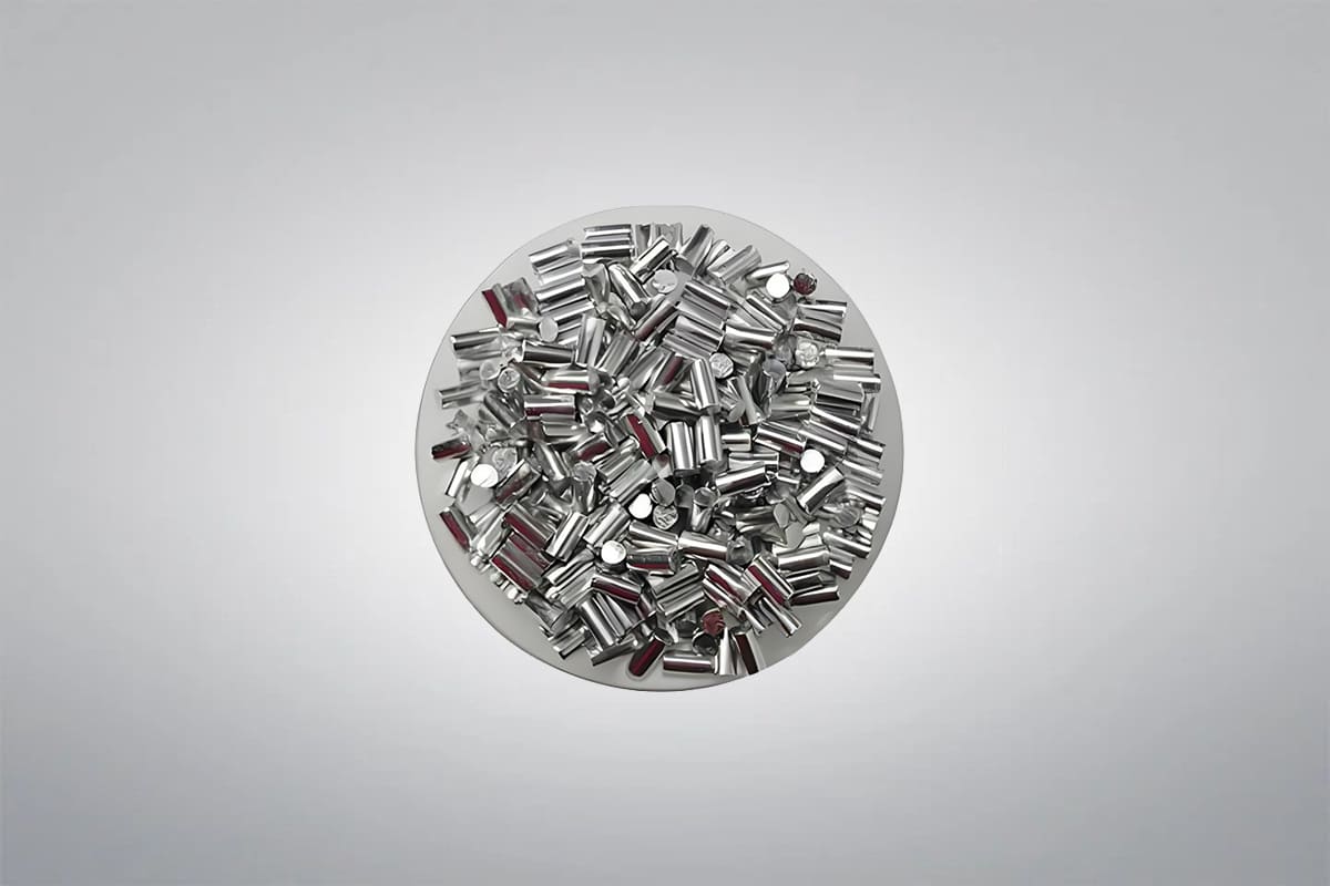 Pellets de iridio