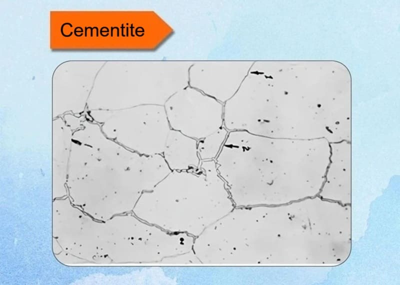 Cementite Metallographic Structure