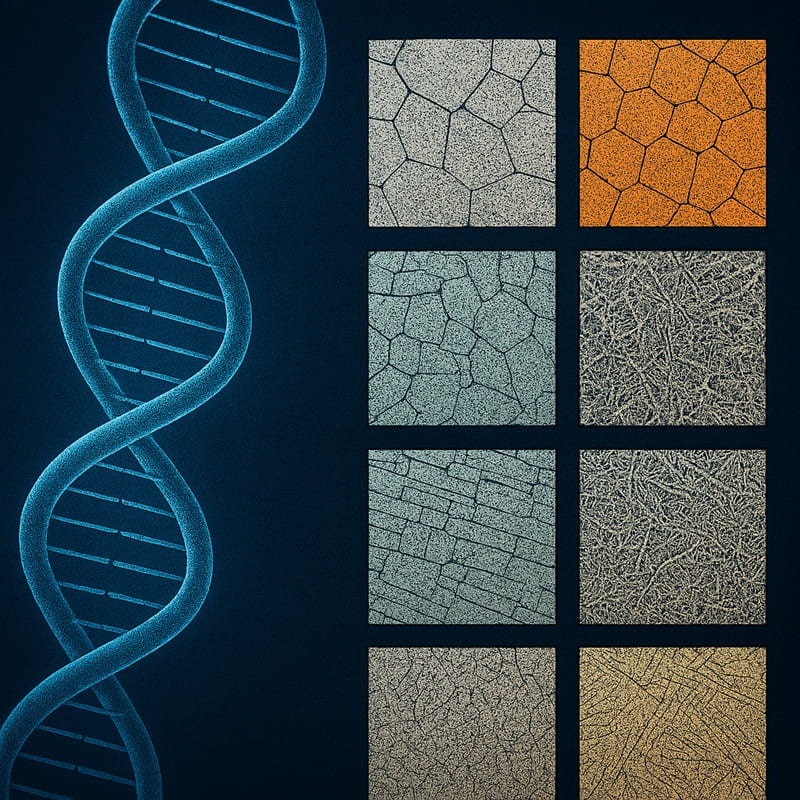 The DNA Map Of The Metal World: Decoding All 14 Key Metallographic Structures
