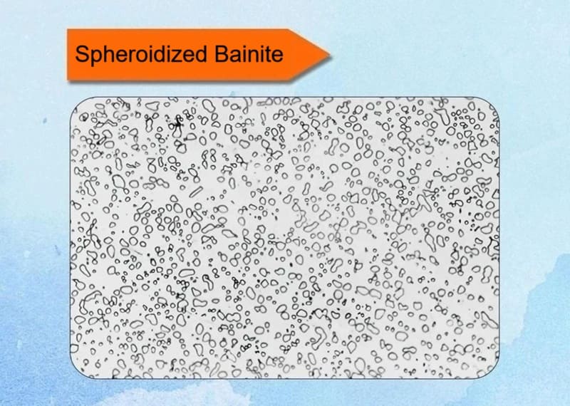 Spheroidized Bainite Metallographic Structure