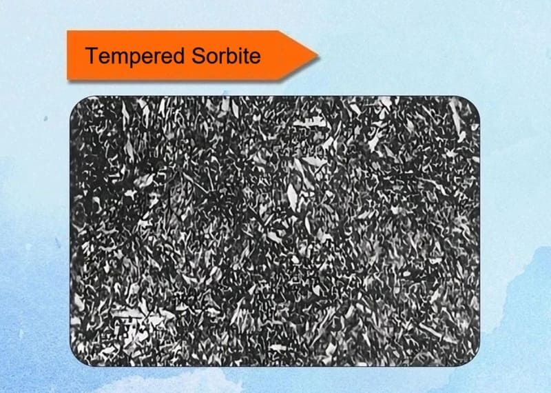 Tempered Sorbite Metallographic Structure