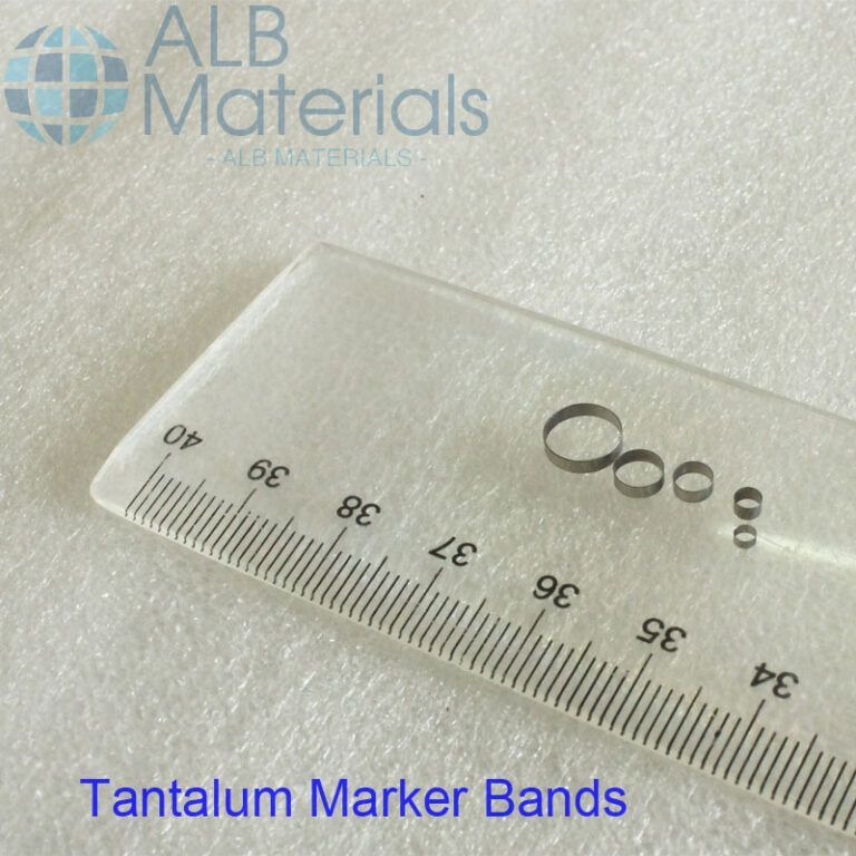 Bande de marquage en tantale