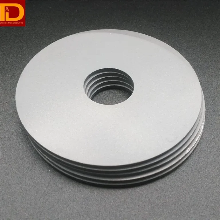 Chapa de tungsteno de alta densidad para la industria de semiconductores