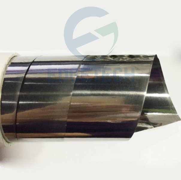 Feuilles, bandes et rubans de niobium