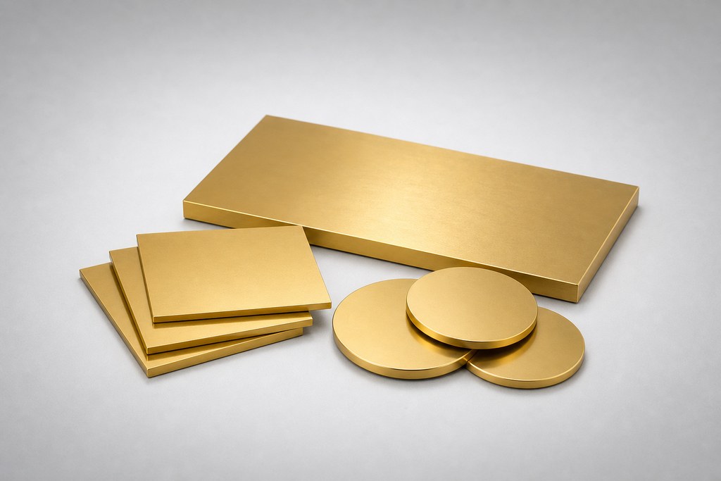 Chapa y disco de oro HM