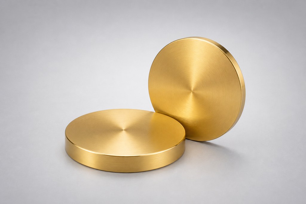 Blanco de pulverización catódica de oro HM