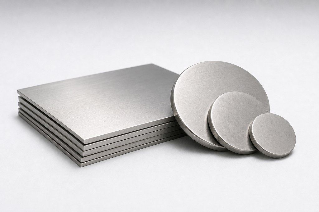 Palladium Plate sheet and disc HM 2