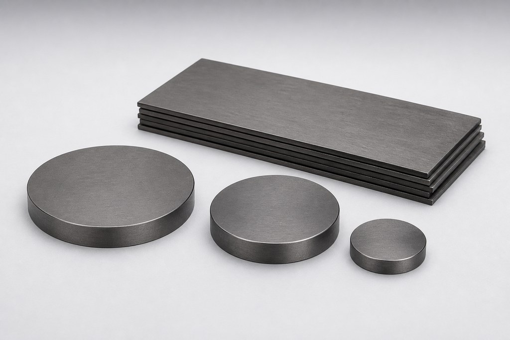Placa de tungsteno 5 5